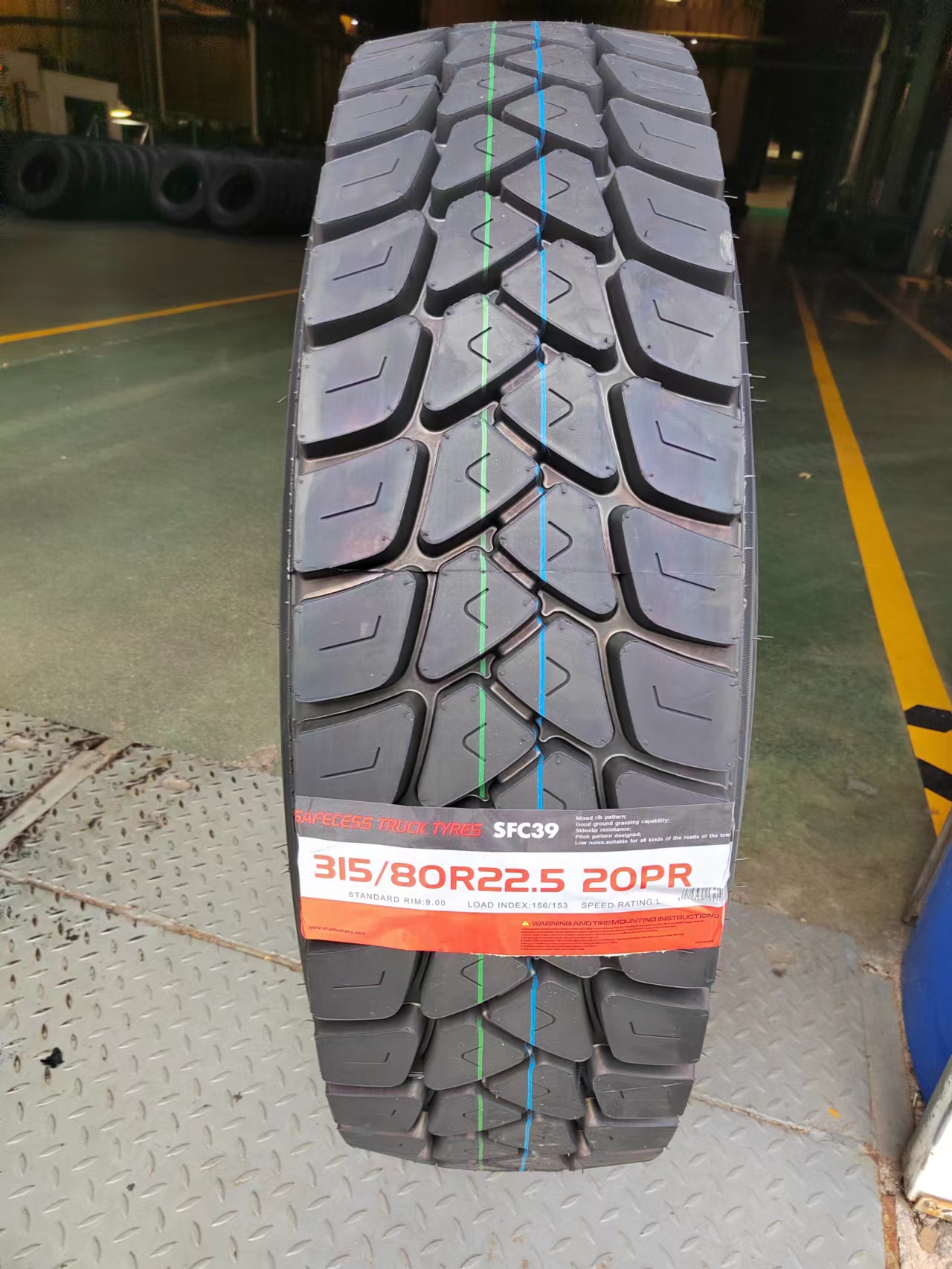 Шины SAFECESS SFC39 315/80R22.5 20PR 156/153 L	